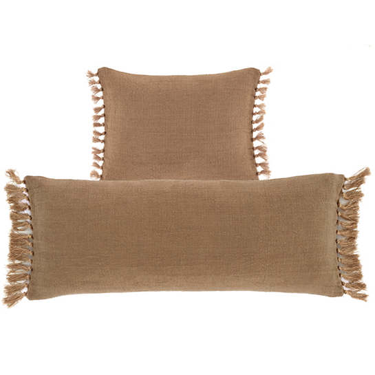Pine Cone Hill Evelyn Linen Parchment Decorative Pillow