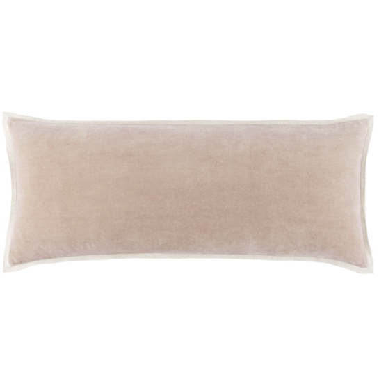 Pine Cone Hill Gehry Velvet/Linen Stone Decorative Pillow
