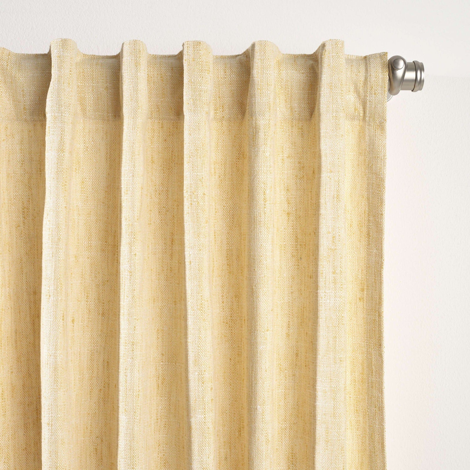 Pine Cone Hill Greylock SoftYellow Indoor/Outdoor Curtain Panel