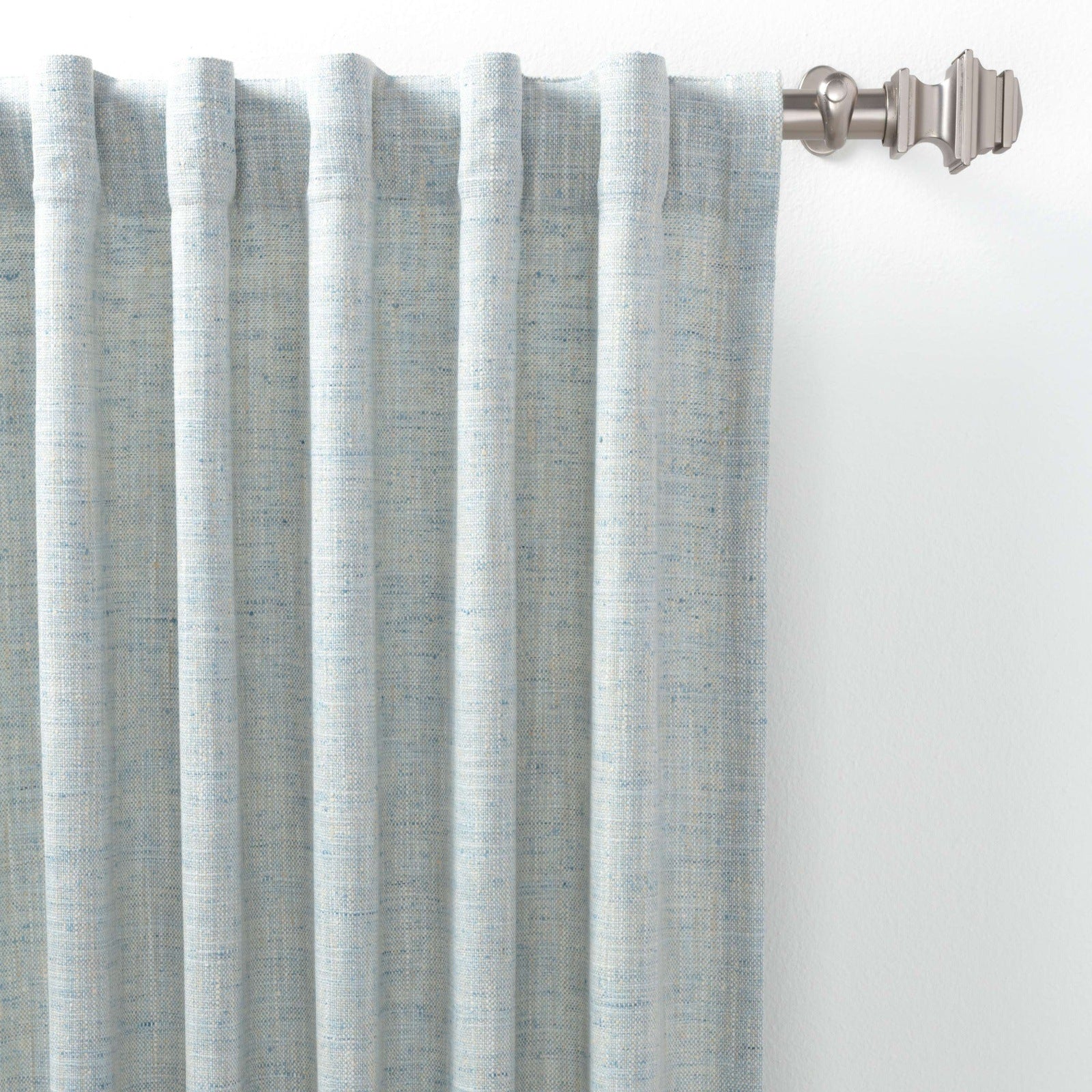 Pine Cone Hill Greylock Soft Blue Indoor/Outdoor Curtain Panel