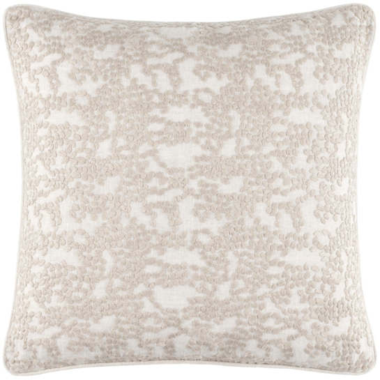 Pine Cone Hill Lydia Embroidered Plaster Decorative Pillow