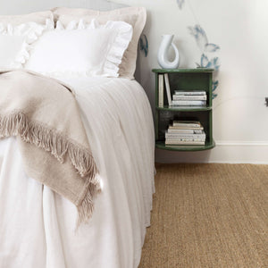 Pine Cone Hill Wilton White Bedspread