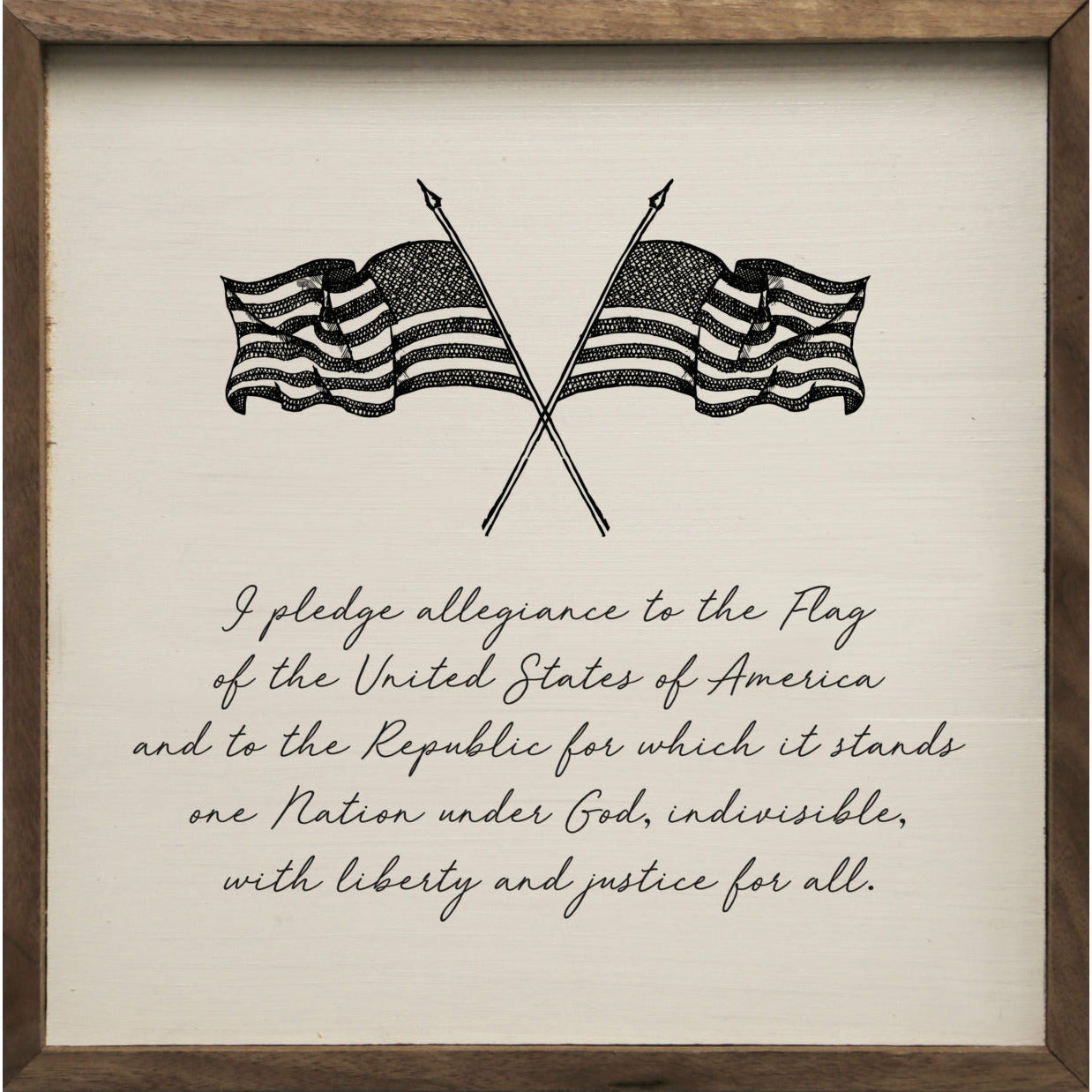 Pledge Inage Pledge Of Allegiance Print Out Stupell Industries Pledge Of Allegiance