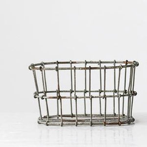 Rusty Wire Soap & Lotion Basket