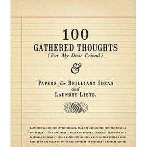 Sugarboo Designs 100 Gathered Thoughts Notepad