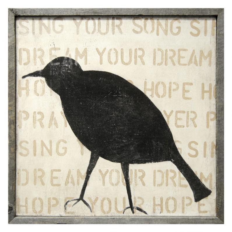 Sugarboo Designs Bird Silhouette Art Print