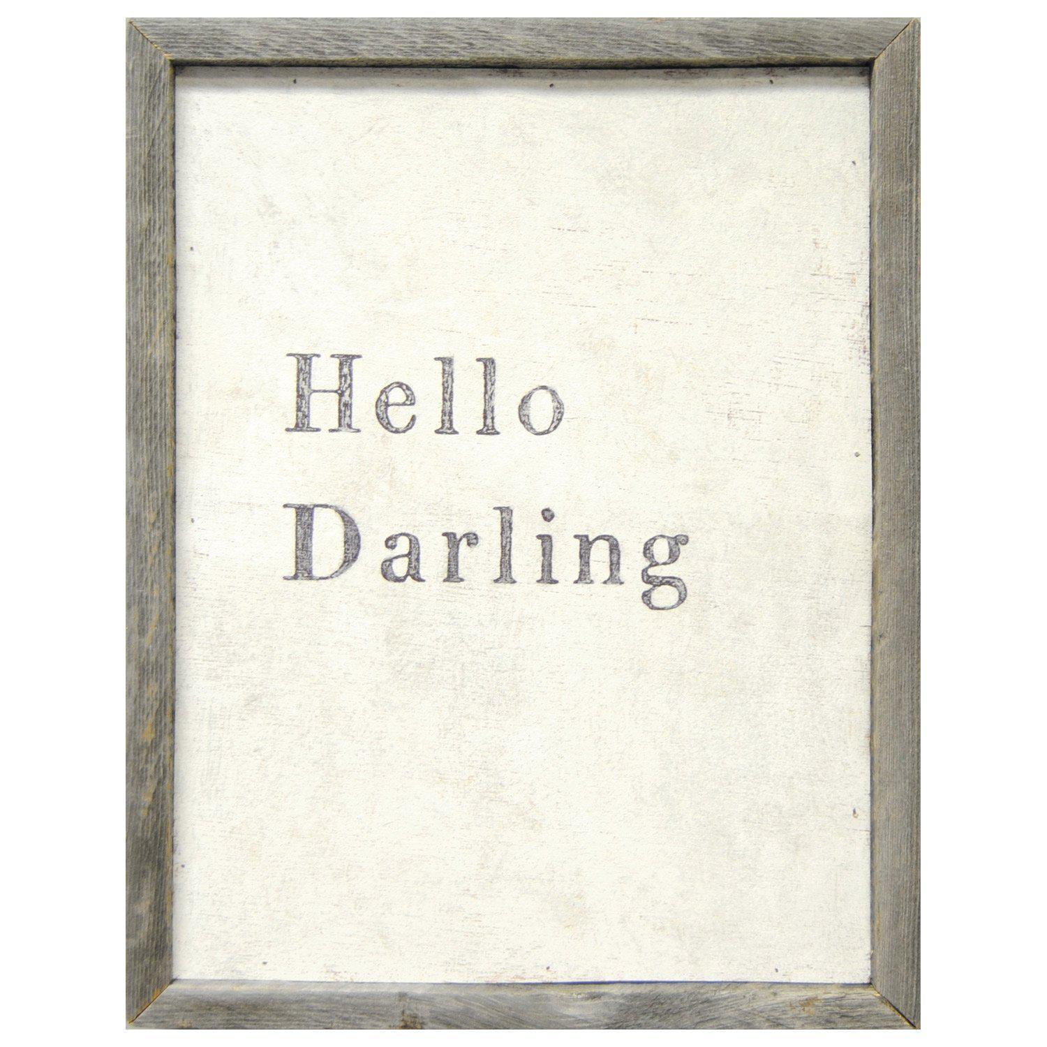 Sugarboo Designs Hello Darling Art Print
