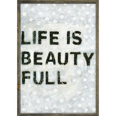 Life Is Beautiful - Art Prints by Tallenge Store