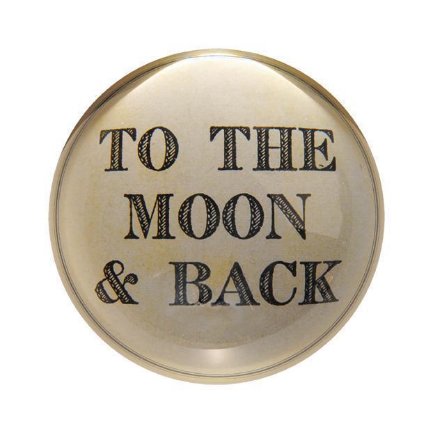 Sugarboo Designs To The Moon & Back Paperweight