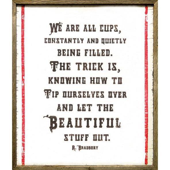 Sugarboo Designs We Are All Cups Art Print