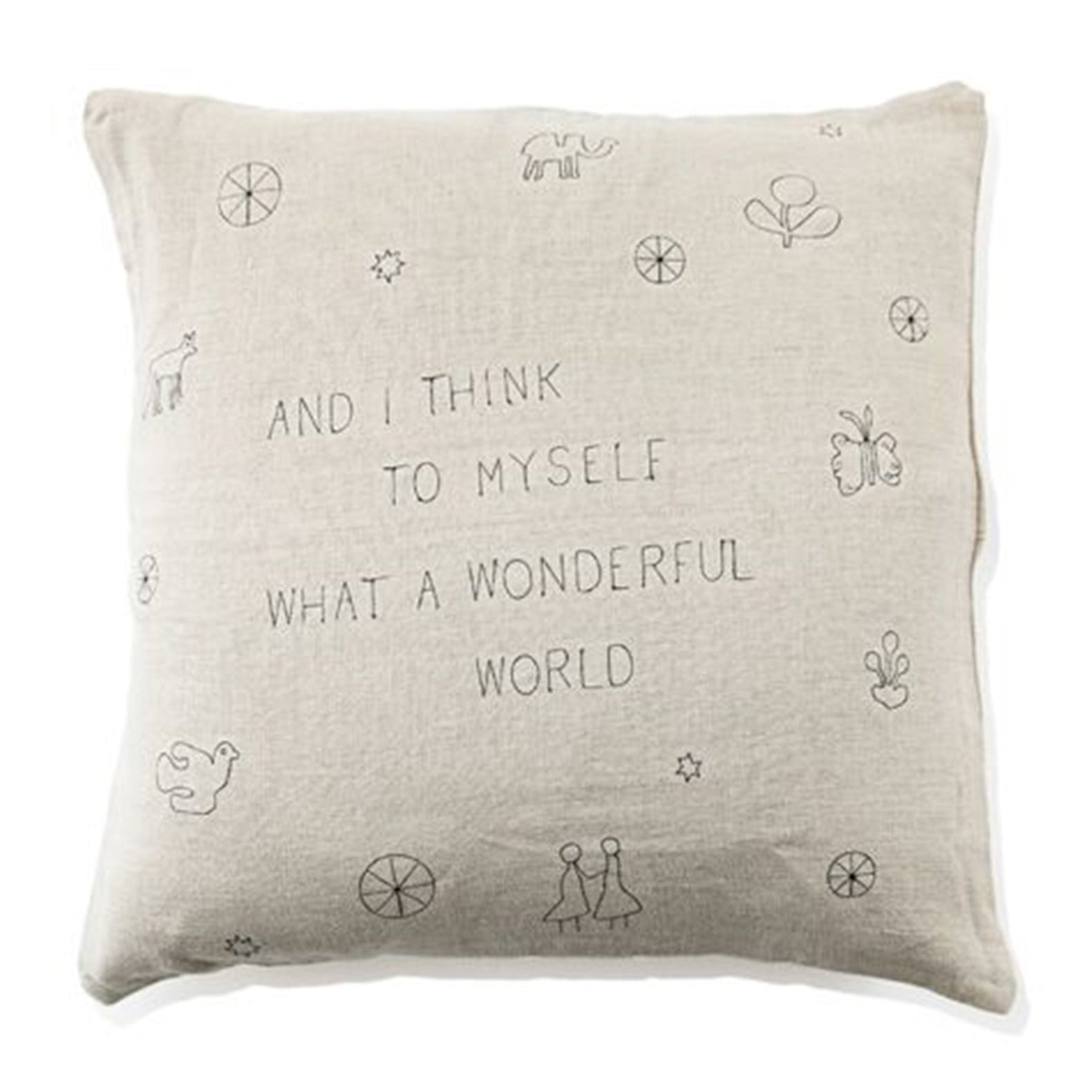Sugarboo Designs Wonderful World Pillow