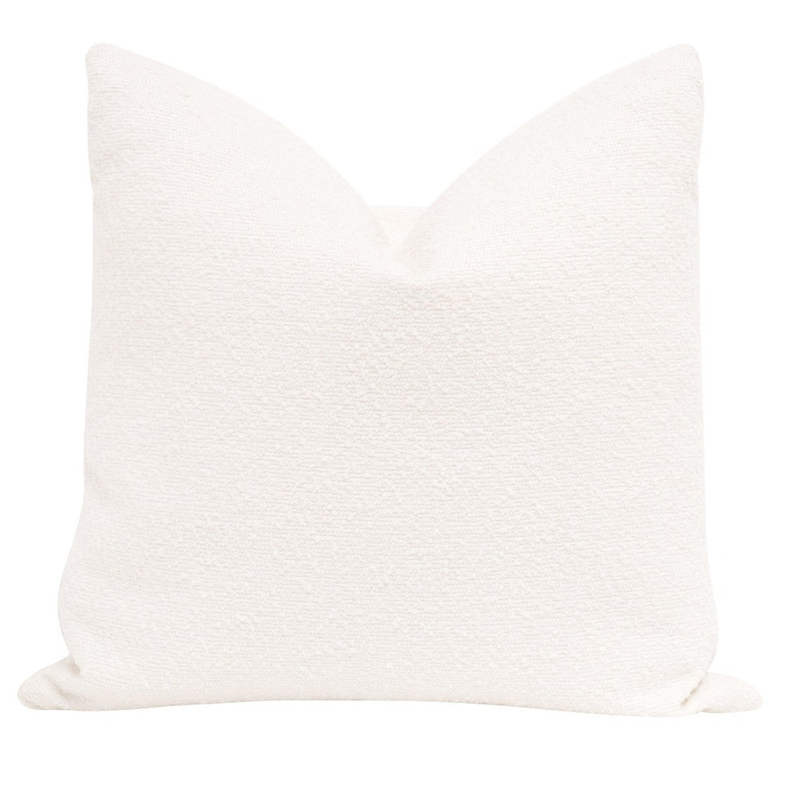 The Basic 22&quot; Boucle Snow Essential Pillow