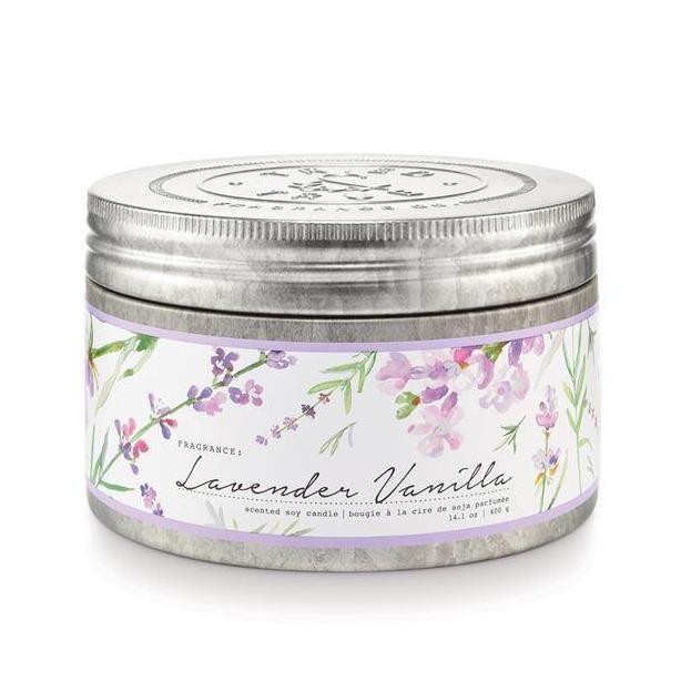 Tried & True Lavender Vanilla Large Tin Candle