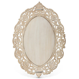 Vichy Hand Carved Wood Mirror