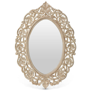 Vichy Hand Carved Wood Mirror