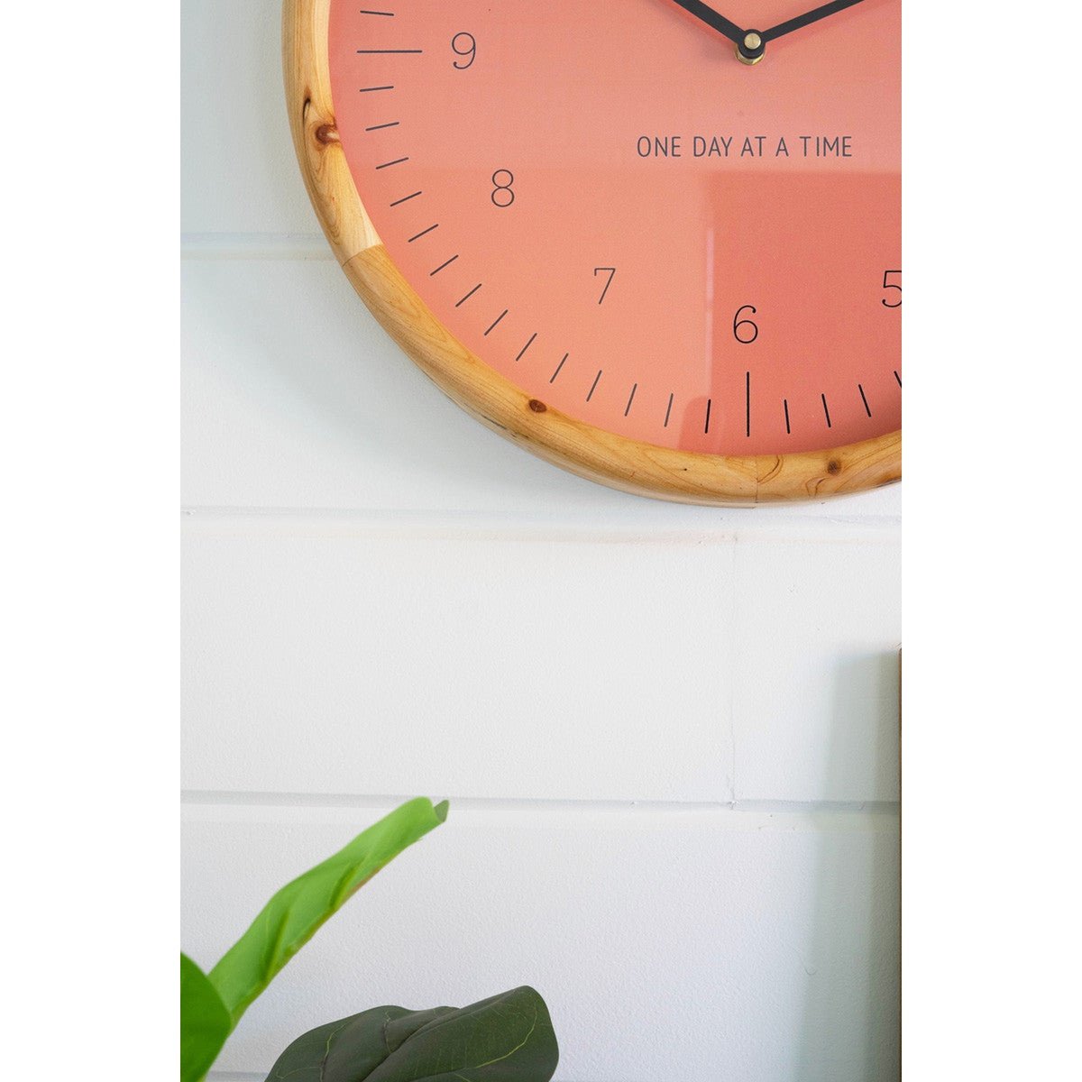 Whimsical Wood Wall Clock