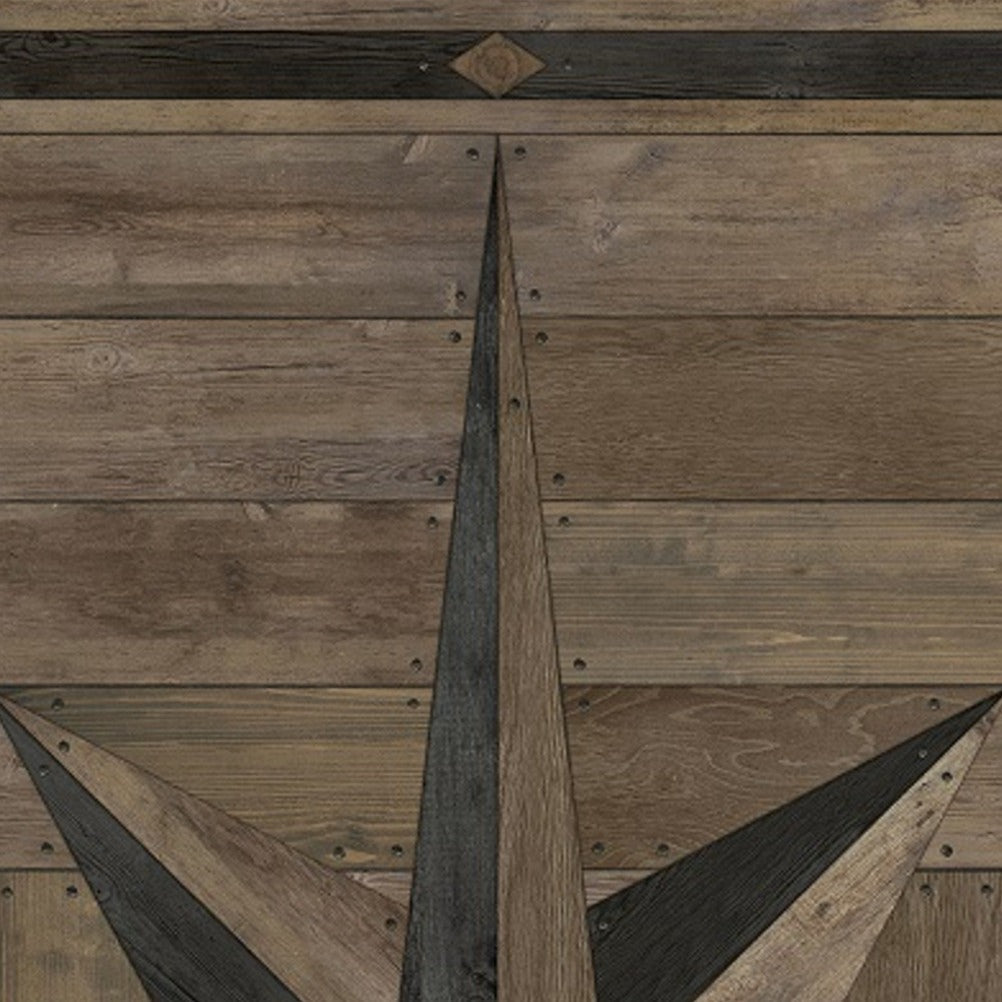 Williamsburg 18th Century Joinery Crosspiece Vinyl Floor Cloth