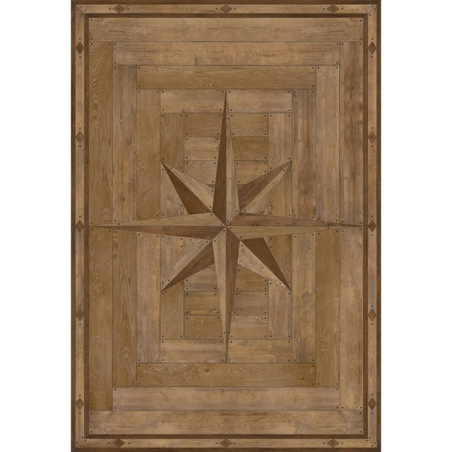 Williamsburg 18th Century Joinery Woodworking Vinyl Floor Cloth