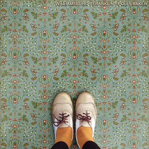 Williamsburg Franklin Polly Baker Vinyl Floor Cloth