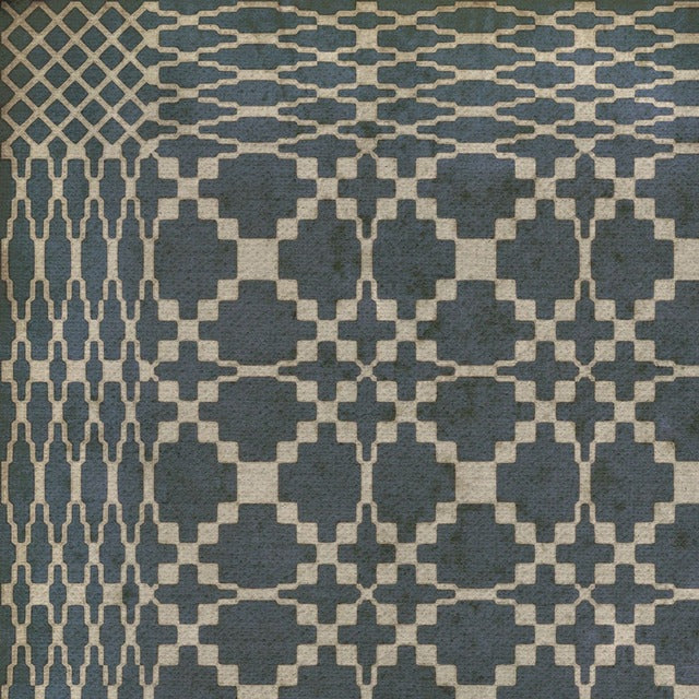 Williamsburg Woven Albemarle Est Vinyl Floor Cloth