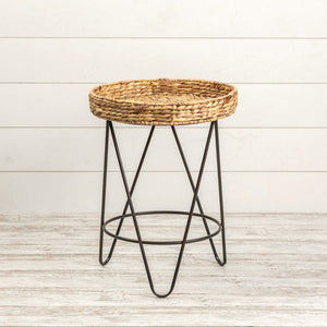 Woven Side Table