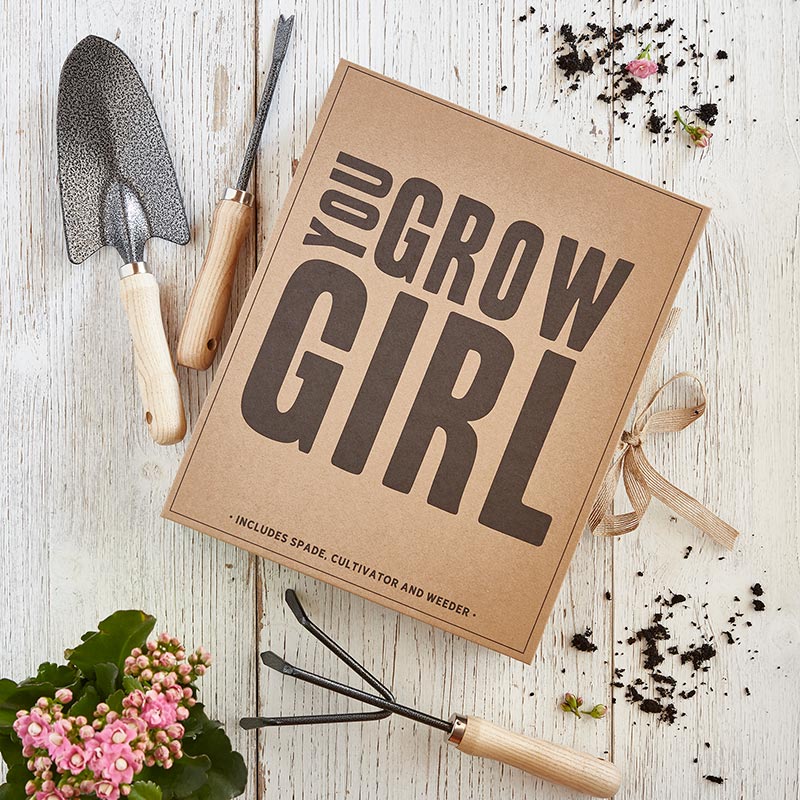 You Grow Girl Garden Tools Gift Box